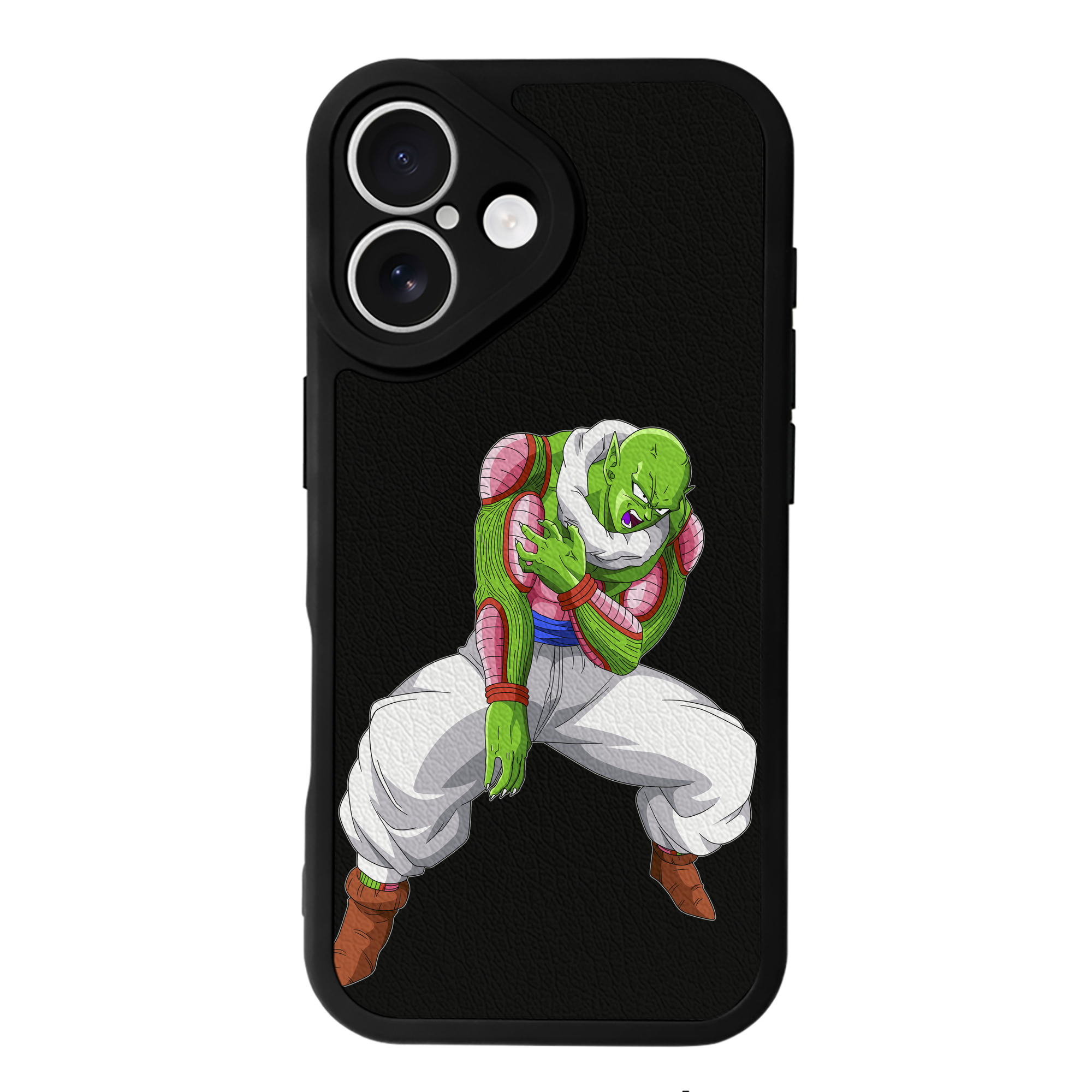 （画像用） ドラゴンボール ピッコロ DRAGON BALL Piccolo 【iPhone 16シリーズ対応】シリコンスマホケース（レザー調） 材質：シリコン